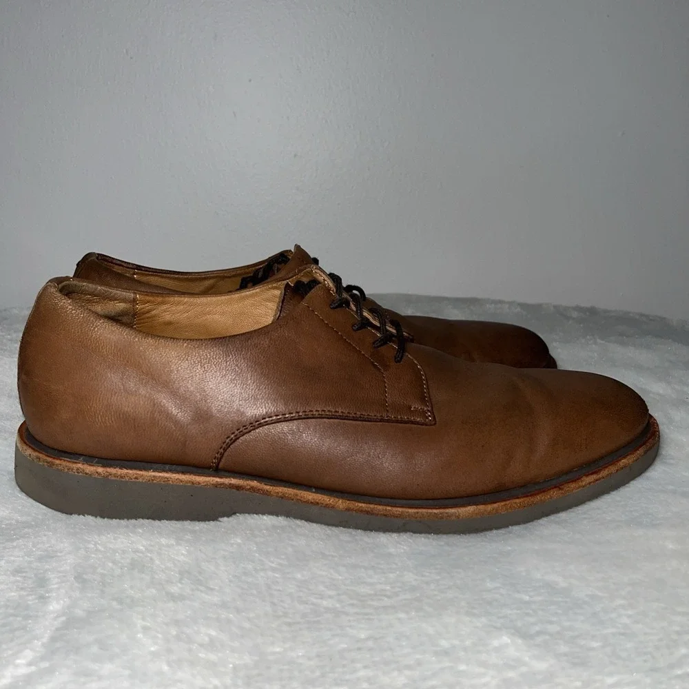 Gentle‎ Souls Oxfords Men's Size 8.5 Brown Cognac Leather Classic Shoes Designer